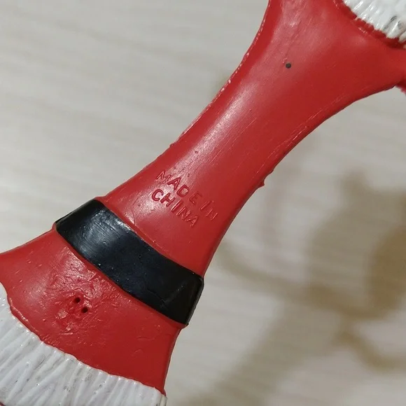 Vintage Pair of Santa Pen/Pencil Decor Christmas Bendies - Picture 8 of 8